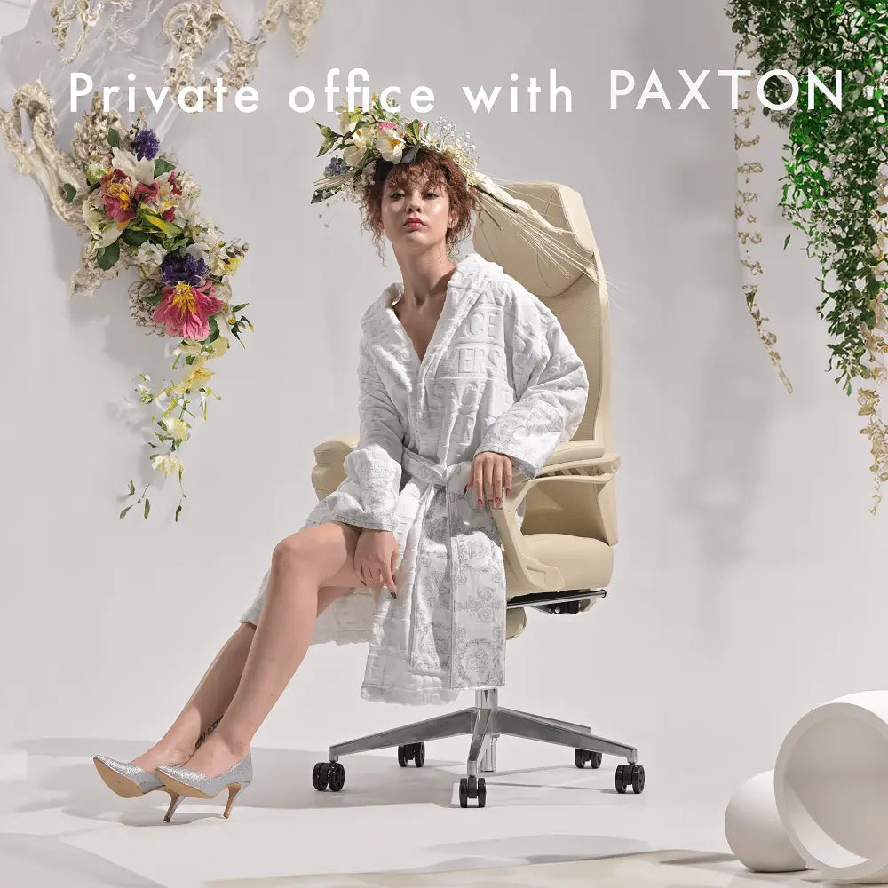 【予約販売 6月中旬入荷分】PAXTON Living Ivoly 仕事用ゲーミングチェア