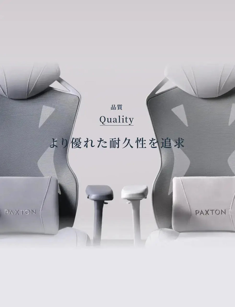 【予約販売 7月下旬入荷分】PAXTON Paris Blue Fog 仕事用ゲーミングチェア